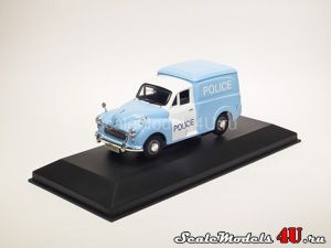 Scale model of Morris Minor Van - Glasgow Police (1956) produced by Vanguards.