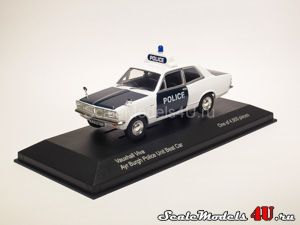 Scale model of Vauxhall Viva - Ayr Burgh Police Unit Beat Car (1966) produced by Vanguards.
