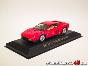 Масштабная модель автомобиля Ferrari Testarossa (1984) фирмы Ixo.