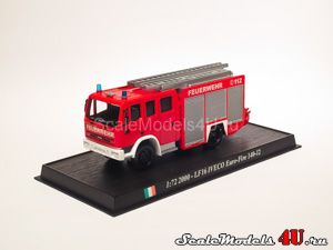 Scale model of Iveco Magirus LF 16-12 City Euro Fire (Italy 2000) produced by Del Prado.